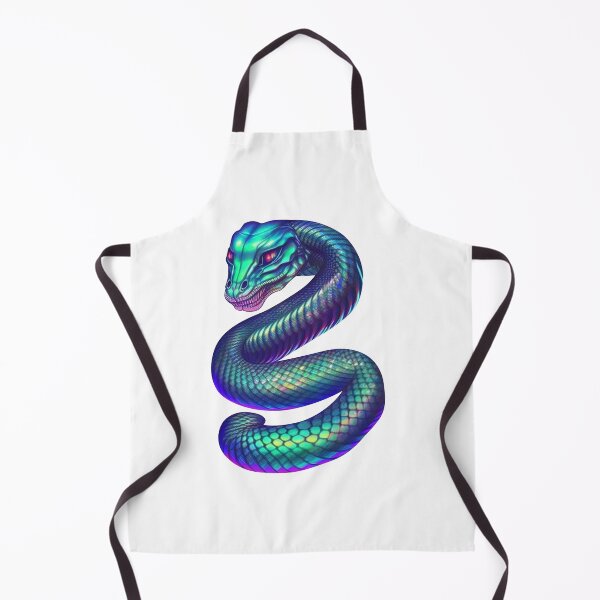 Item preview, Serpentine Spectacle: A Neon Dream in Digital Art designed and sold by jgvisualarts.