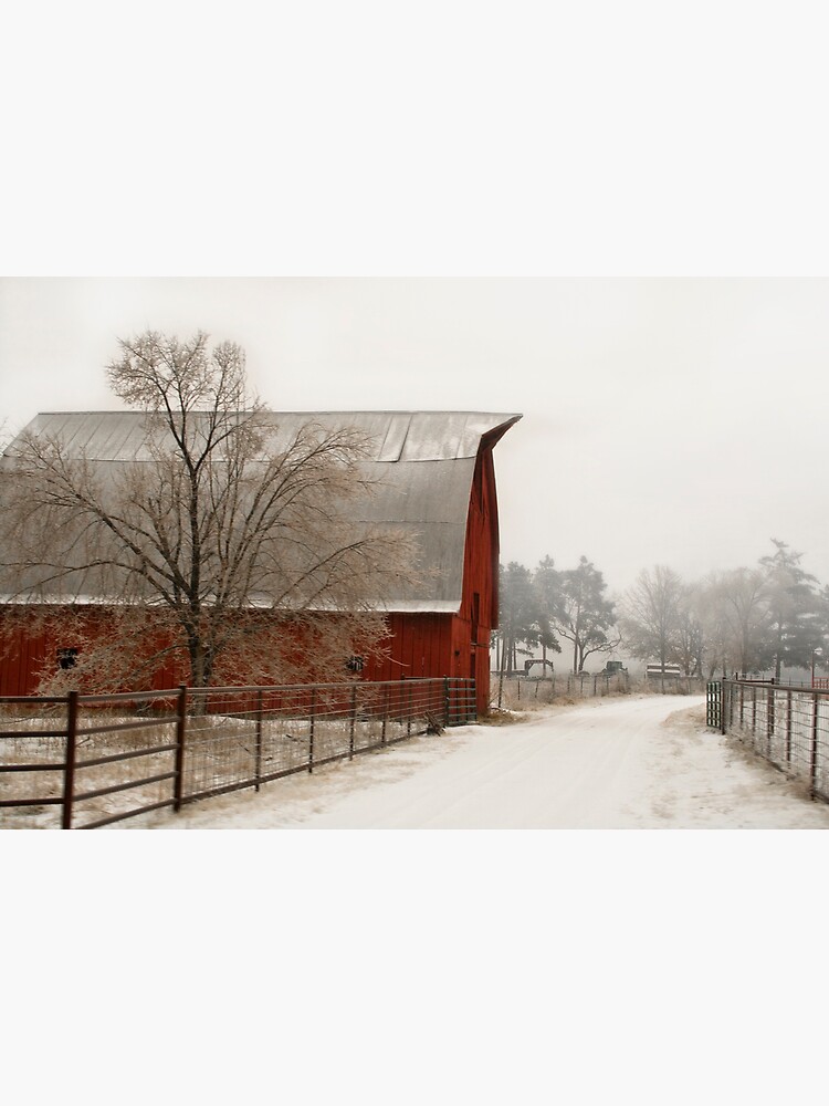 Thumbnail 3 of 3, Photographic Print, Winter on the Farm designed and sold by believer9.