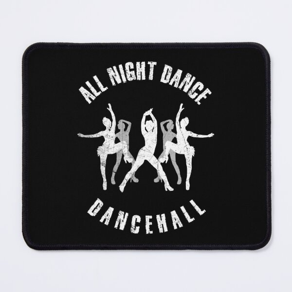 Item preview, White silhouettes of women dancing dancehall designed and sold by HarridanCreates.