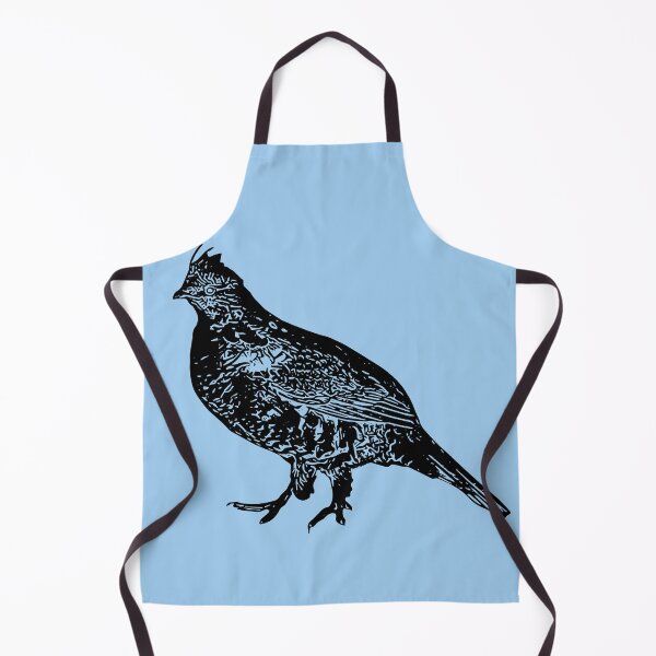 Item preview, Ruffed Grouse Black Design  designed and sold by designsasstultd.