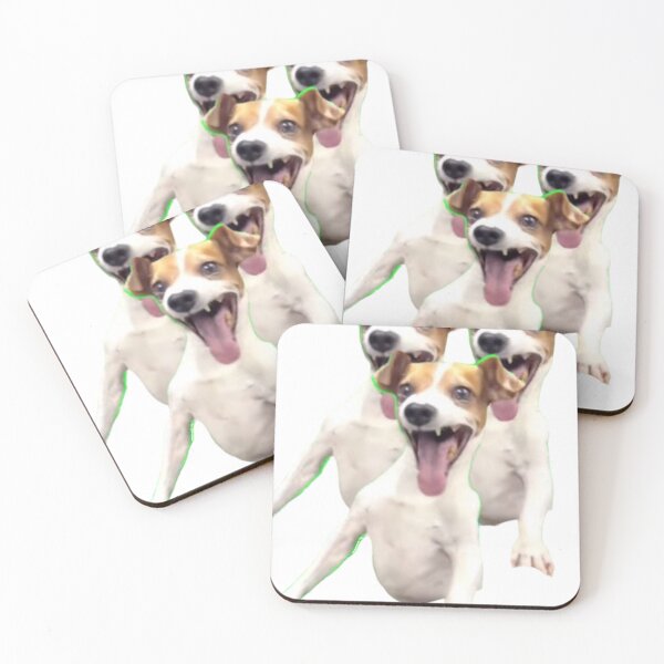 Item preview, laughing dog reaction meme designed and sold by misscouchpotato.