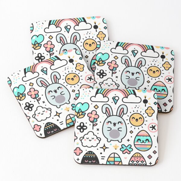 Item preview, Kawaii Easter Bunny designed and sold by Tw1nsAIArt.