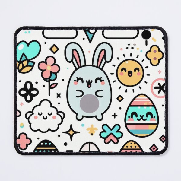 Item preview, Kawaii Easter Bunny designed and sold by Tw1nsAIArt.