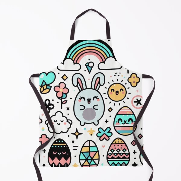 Item preview, Kawaii Easter Bunny designed and sold by Tw1nsAIArt.