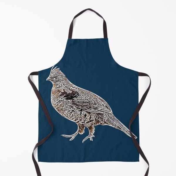 Item preview,  Ruffed Grouse White Alternate Design  designed and sold by designsasstultd.