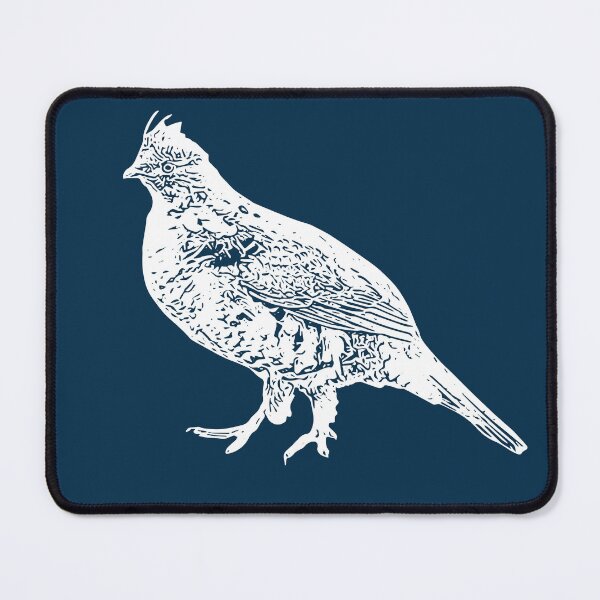 Item preview, Ruffed Grouse White Design designed and sold by designsasstultd.