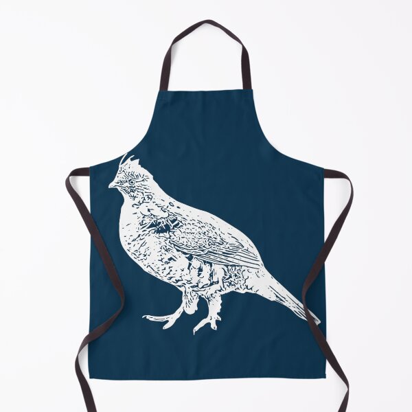 Item preview, Ruffed Grouse White Design  designed and sold by designsasstultd.