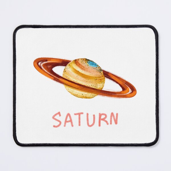 Item preview, Red Saturn designed and sold by PlanetaryPlace.