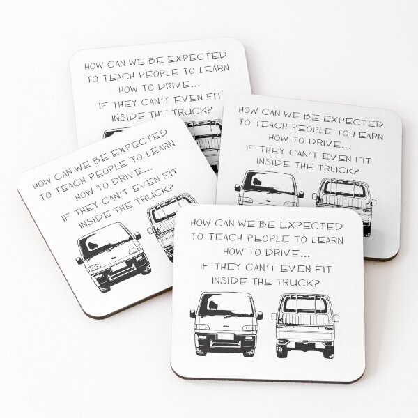 Item preview, Tiny Kei Truck Funny Sticker designed and sold by mmmkei.