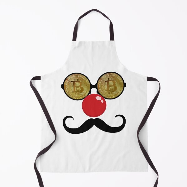 Item preview, Red Nose Bitcoin - Cryptocurrency Comedy designed and sold by PING 999 STUDIO.