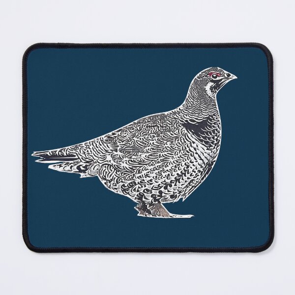 Item preview, Spruce Grouse White Alternate Design  designed and sold by designsasstultd.