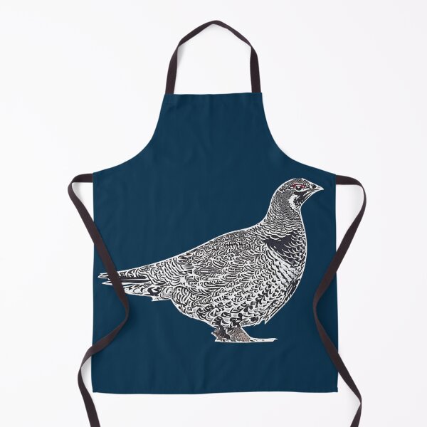 Item preview, Spruce Grouse White Alternate Design  designed and sold by designsasstultd.