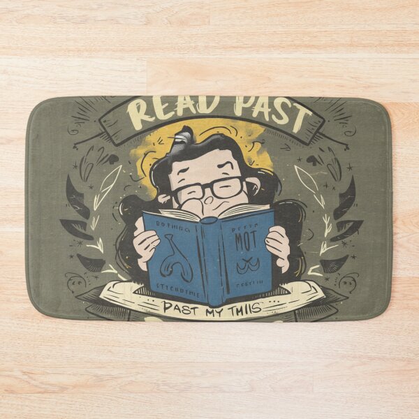 Item preview, I Read Past My Bedtime Saying  designed and sold by Obinne.