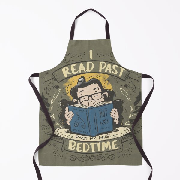 Item preview, I Read Past My Bedtime Saying  designed and sold by Obinne.