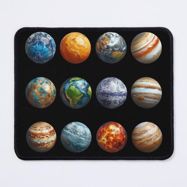 Item preview, Celestial Collection: Portraits of the Planets designed and sold by palmyst.