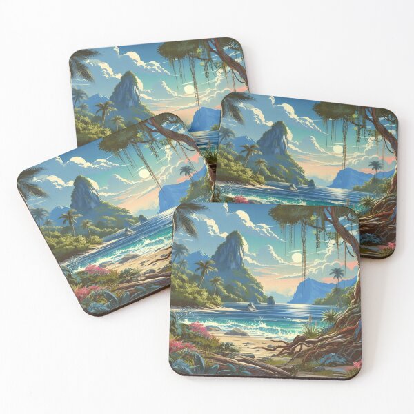 Item preview, Elysian Serenity: Vibrant Landscape Vista designed and sold by TDKCustoms.