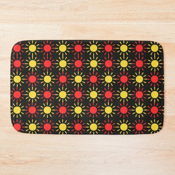 Item preview, Happy retro sun pattern designed and sold by santoshputhran.