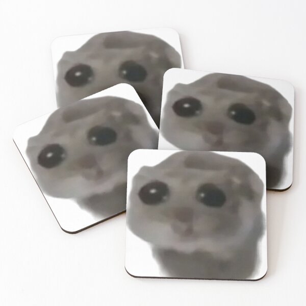 Item preview, sad hamster meme designed and sold by misscouchpotato.