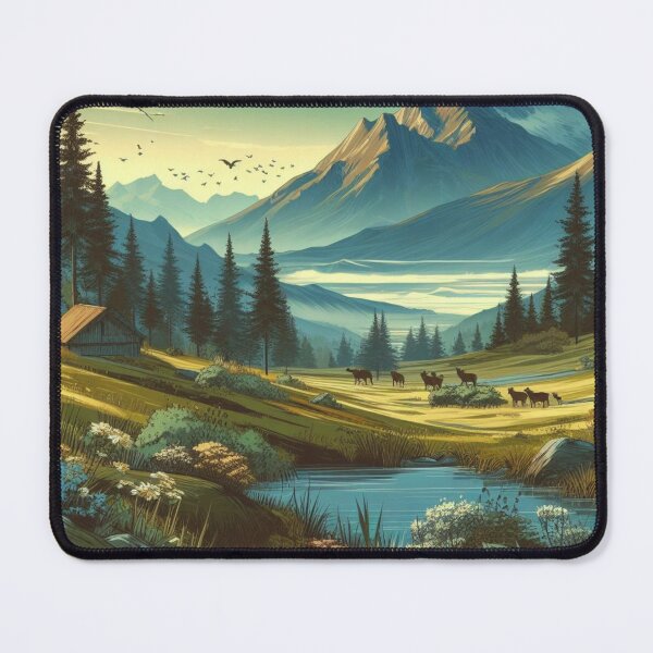 Item preview, Tranquil Oasis: Colorful Nature's Embrace designed and sold by TDKCustoms.
