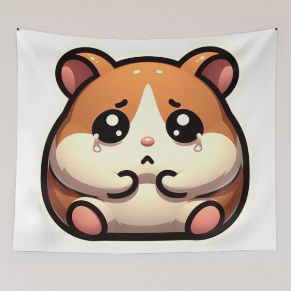 Item preview, Emotive Whiskers: The Sad Hamster Collection designed and sold by bestoftrendy.