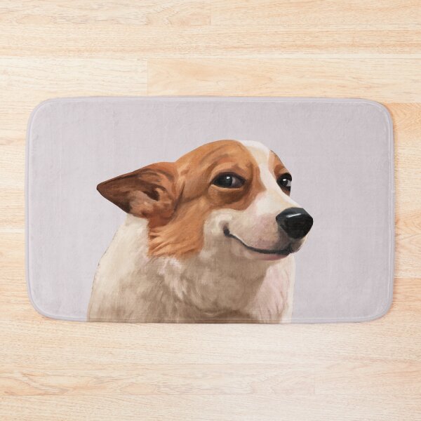 Item preview, Smiling Corgi Dog Meme designed and sold by Mashz.