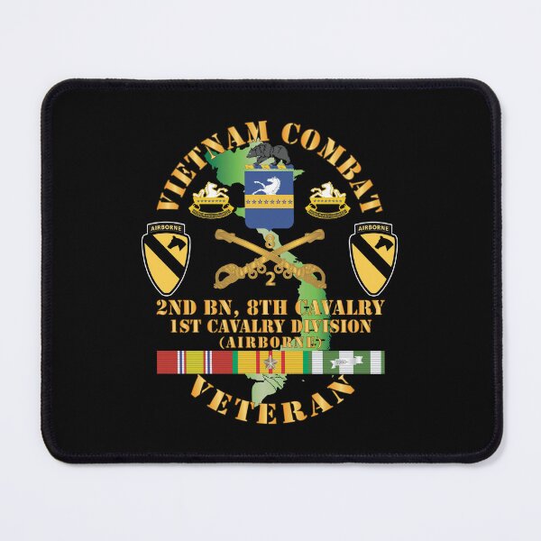 Item preview, Army - Vietnam Combat Cavalry Veteran w 2Bn 8th Cav COA - 1st Cav Div ABN X 300 designed and sold by Military Insignia Products.
