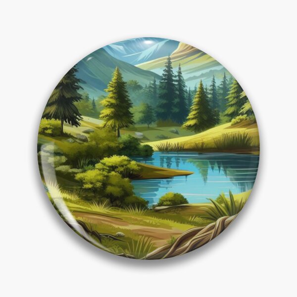 Item preview, Radiant Horizon: Serene Nature's Palette designed and sold by TDKCustoms.