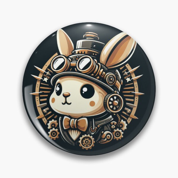 Item preview, Steampunk Bunny designed and sold by MusesWhispers.