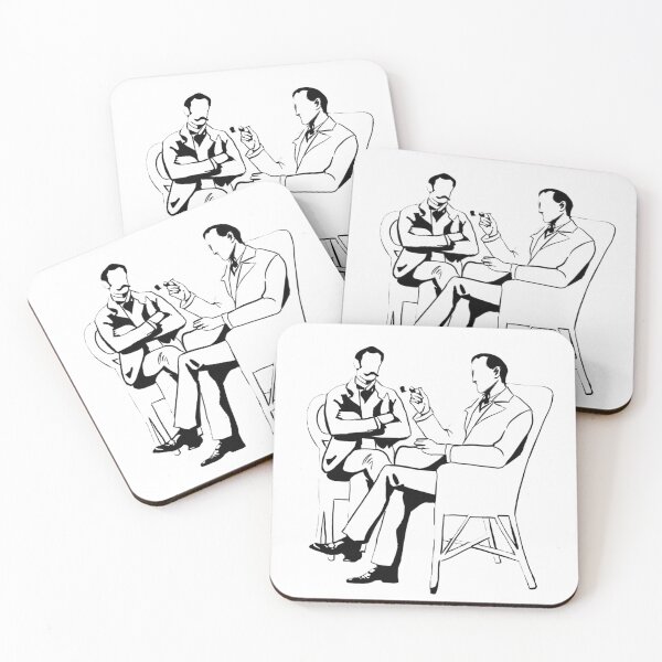 Item preview, Sherlock and Watson designed and sold by ArteGradiva.