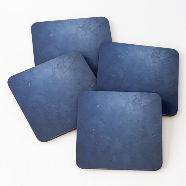 Item preview, Abstract blue surface with texture like stone with metallic shine designed and sold by Rostislav Bouda.
