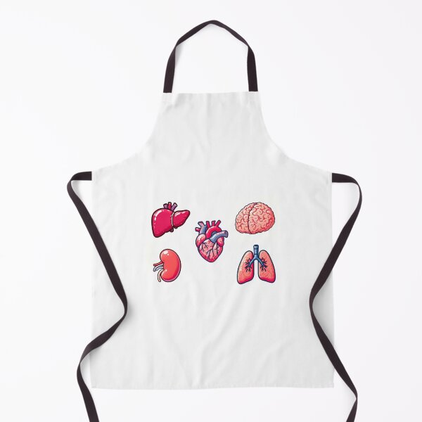 Item preview, TOP 5, organ combination, brain, heart, liver, lungs, kidney designed and sold by BioSBoutique.