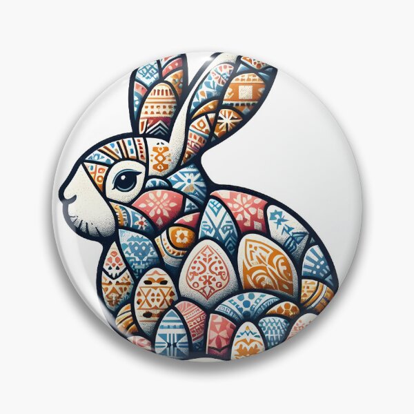 Item preview, Bunny Eggs Mosaic Easter designed and sold by Davidpama.
