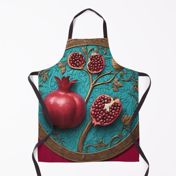Item preview, FANTASY COIN WITH POMEGRANATE FRUIT RELIEF designed and sold by Ciervo Primavera.