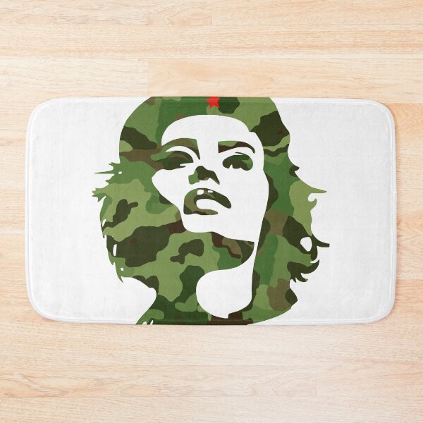 Item preview, camouflage green woman face star che revolution designed and sold by originalstar.