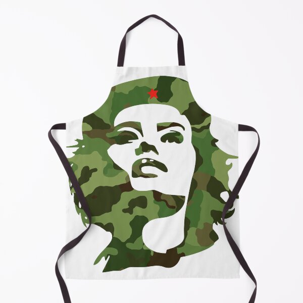 Item preview, camouflage green woman face star che revolution designed and sold by originalstar.