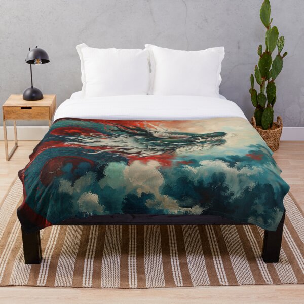 Item preview, Japanese Oil Painting Dragon designed and sold by MailuDesigns.