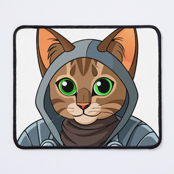 Item preview, mechanical cat warrior designed and sold by elglotonmusical.