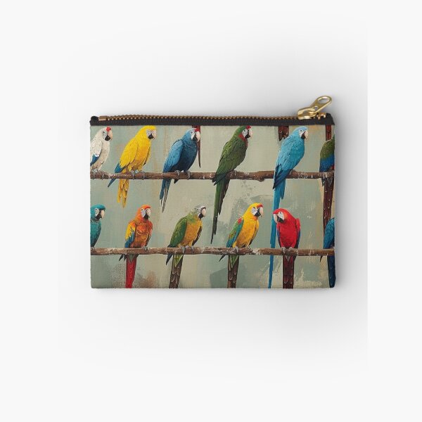 Item preview, Everybirdy Parrots Pattern 2024 designed and sold by GrinGalore.