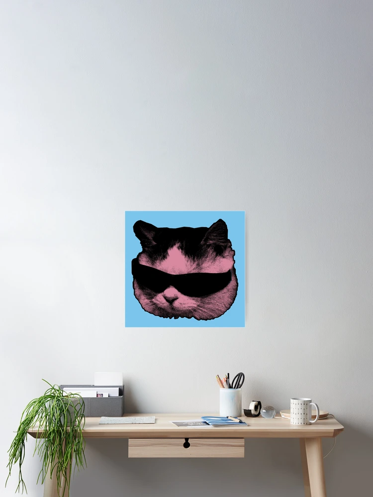 Thumbnail 2 of 3, Poster, Supercat designed and sold by Ruggine.