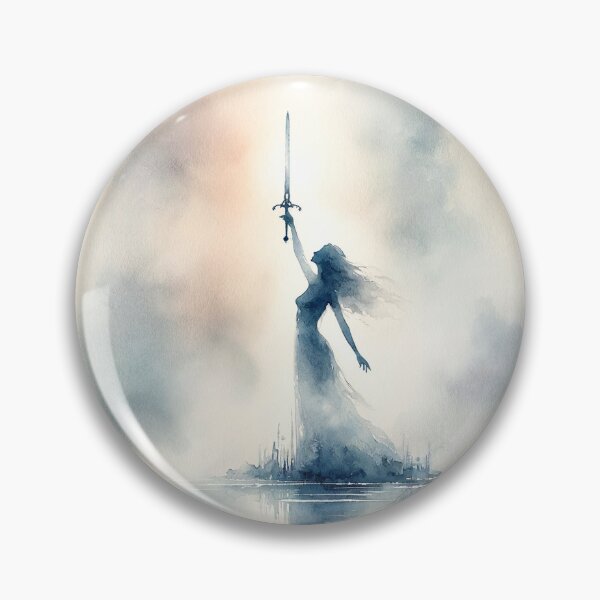 Item preview, Lady of the Lake in the Magical Mist designed and sold by HeatherCackles.