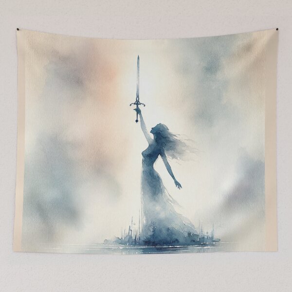 Item preview, Lady of the Lake in the Magical Mist designed and sold by HeatherCackles.