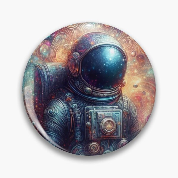 Item preview, Cosmic Elegance: Astronaut's Helm in Celestial Ballet designed and sold by TDKCustoms.