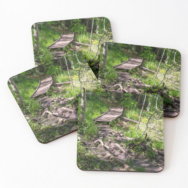 Item preview, Wooden Footbridge through a Forest designed and sold by jrtwynam.