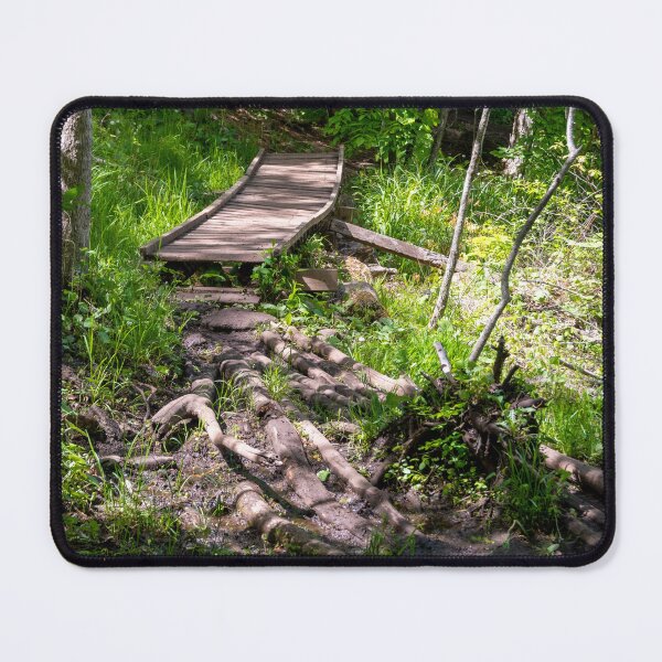 Item preview, Wooden Footbridge through a Forest designed and sold by jrtwynam.