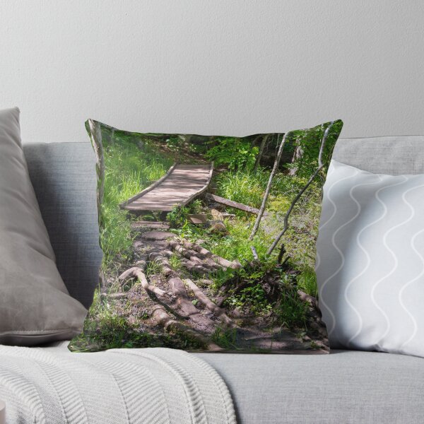 Item preview, Wooden Footbridge through a Forest designed and sold by jrtwynam.