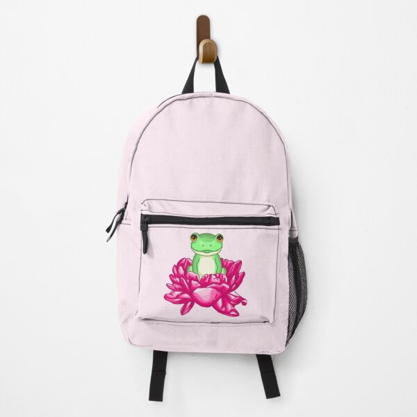 Item preview, A little cute frog in a flower designed and sold by MaanArtCorner.