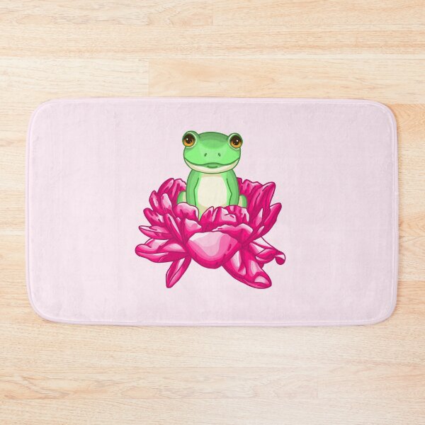 Item preview, A little cute frog in a flower designed and sold by MaanArtCorner.