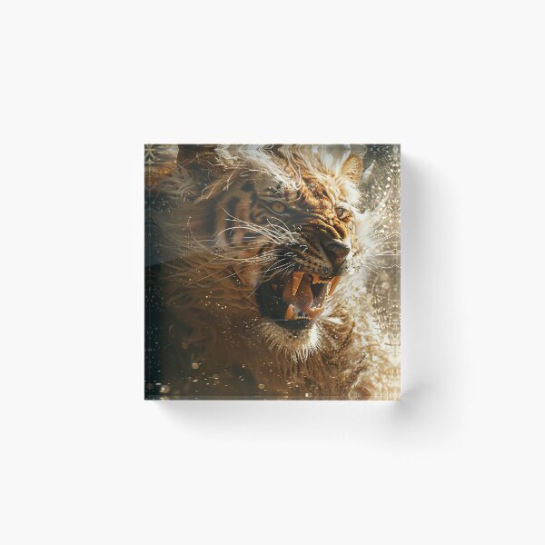 Item preview, Abanish the Tigon designed and sold by OccultDreams.