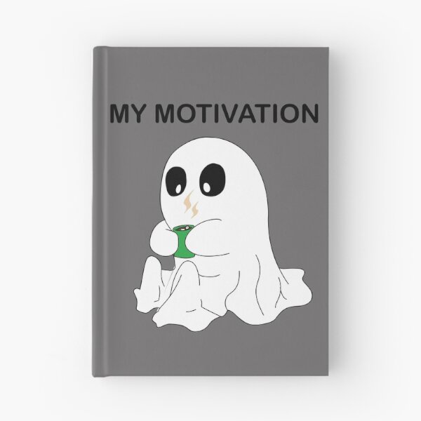 Item preview, Ghost with hot chocolate (my motivation) designed and sold by Basniowa.