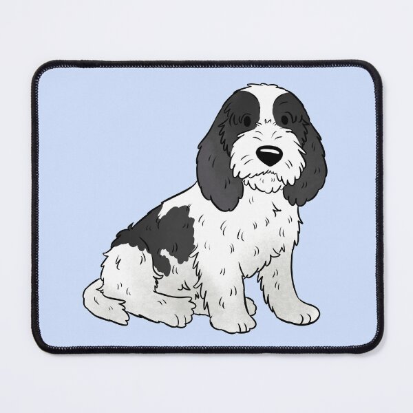Item preview, Cute Petit basset griffon vendéen dog designed and sold by Yaragold.